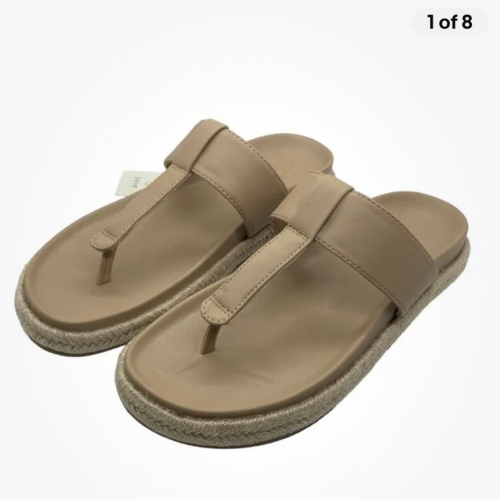 Joie summer sandals tan size8.5